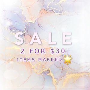 🌟 2 FOR $30 🌟